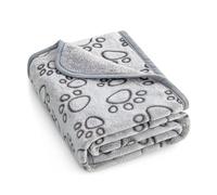 Coperta per animali domestici per cani e gatti, morbida e confortevole coperta con simpatiche impronte di zampe, adatta per divano letto pavimenti, protegge mobili da graffi peli di animali domestici