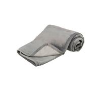 Trixie Coperta rivestita per animali domestici Levy Poliestere grigia 140 × 90 cm