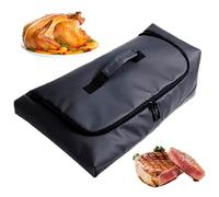 Coperta per barbecue a base di carne - Oxford 20,87 pollici, isolata, a prova di perdite, lavabile, accessorio per barbecue per grandi petti di manzo, all'aperto, giardino, cortile
