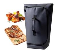 Coperta per barbecue per far riposare la carne aperta, isolata, a prova di perdite