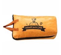 Coperta per barbecue per riposare la carne, a bocca larga, coperta isolante per barbecue, affumicatore, grigliata, borsa isolata con cerniera, riutilizzabile per feste di picnic (26 cm x 13 cm x 38 cm