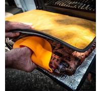 Coperta per barbecue per riposare la carne, borsa isolata per affumicatore con bocca larga, accessorio riutilizzabile per grigliare costolette di petto e tacchino per gli appassionati di grill