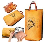 Coperta per barbecue per riposare la carne, borsa termica a 5 strati per mantenere l'umidità e barbecue perfetto, bocca larga con design con manico per petto, spalle di maiale, bistecche (resistente