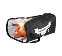 Coperta per barbecue, riutilizzabile, per isolamento alimentare, a bocca larga, borsa isolante per carne, per grandi petti di , consegna di manzo all'aperto, picnic