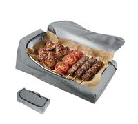 Coperta per carne e barbecue, per conservare i sapori del succo, ideale per grigliate, pancetta, petto di maiale, per feste, cucina, campeggio, compleanno, uomini, papà, marito