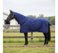 Coperta per Cavalli Blu Navy Completo 165 cm Poliestere