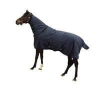 Coperta per cavalli quattro stagioni in tessuto 900D a trama stretta con scudo per il collo, perfetta per l'uso invernale sul campo invernale abbigliamento da equitazione