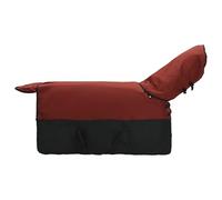 Coperta per cavalli, verde scuro, nero, 105 cm, in poliestere, impermeabile, traspirante, antivento, con cinghia regolabile e lembo per coda, per stalla, pascolo, outdoor, transizione ed equitazione