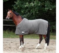 Coperta per cavallo in pile con cinghie sottopancia