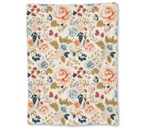 Coperta per Divano Beautiful Peony Flower Decorativa Coperta di Flanella Accogliente Plaid Pile per Adulti Soggiorno Sedie L