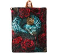 Coperta Per Divano Enchanted Snake With Crown Coperta Per Sedia L