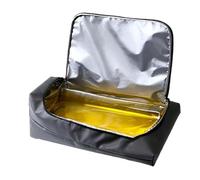 Coperta per il Riposo della Carne al BBQ - Apertura Superiore Isolata E Impermeabile | Telo per Riposo Carne alla Griglia | per Grande Brisket Manzo Giardino Campeggio Esterno Natale