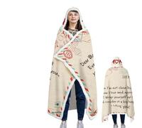 Coperta per la mamma, coperta per la mamma della figlia | Super morbida flanella con cappuccio design avvolgente lavabile in lavatrice per le donne casa riscaldata accogliente campeggio