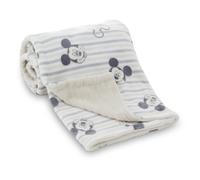 Coperta Per Neonati Disney Mickey E Minnie 2-Ply - Morbido Stampa In Velluto