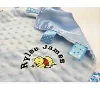 Coperta per neonati personalizzabile con Winnie The Pooh, ottima idea regalo.