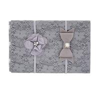 Coperta per neonato coperta Set per capelli in pizzo Babys Swaddle che riceve coperte per ragazze