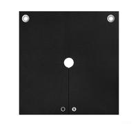 Coperta per saldatura, 30,5 x 30,5 cm, con foro per tubi, protezione dalle fiamme da scintille e calore fino a 982 °C, per idraulici e appassionati di fai da te