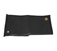 Coperta per saldatura Tappetino ignifugo resistente al calore con apertura ritagliata Pad per saldatura in fibra di carbonio 1800F Copertura per saldatura ignifuga Foglio di protezione antincendio