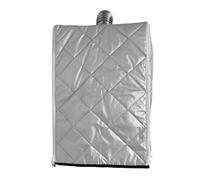Coperta per scaldabagno senza serbatoio, coperta isolata per elettrodomestici da cucina con cerniere, copertura per riscaldatore d'acqua ispessita, per interni ed esterni, patio, giardino