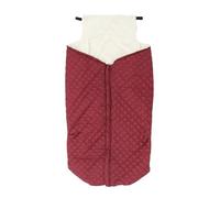 Coperta per sedia a rotelle 1 pz foderato in peluche impermeabile for sedia a rotelle coperta calda addensato anziani pazienti cerniera a Cove(Red)