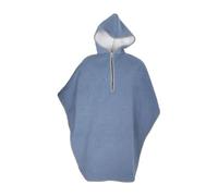 Coperta Per Sedia A Rotelle Mantella for sedia a rotelle for anziani Scialle universale ripiegabile for sedia a rotelle con cappuccio Poncho invernale Mantella foderata Coperta a mezza copertura(Blue)
