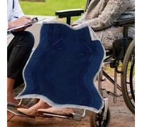 Coperta per sedia a rotelle, regalo versatile con tasca frontale, calda