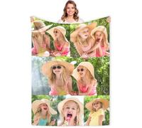 Coperta personalizzata con foto di testo. con 1-9 collage di foto. di flanella per la famiglia, il compleanno, il regalo di nozze, si adatta al divano, al divano, alla camera da letto-120cmX200cm