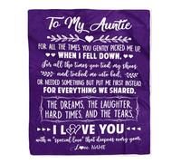 Coperta personalizzata per la mia figlioccia dal Padrino Leone Il mio unico desiderio per te Coperta in pile per letto personalizzata per compleanno e Natale della figlioccia