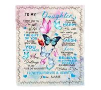 Coperta personalizzata per mia madre da parte di mio figlio per tutte le volte che ho dimenticato di ringraziare la mamma, compleanno, festa della mamma, Natale, coperta in pile personalizzata