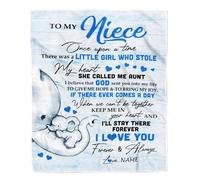 Coperta personalizzata per mio nipote da mamma nonna nonno ti amo legno nipote compleanno Natale Ringraziamento laurea coperta in pile personalizzata