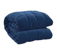 Coperta peso blu, 138 x 200 cm, 6 kg, calmante per adulti, antistress e migliore relax, fodera traspirante per un sonno riposante