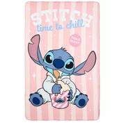 Coperta Plaid Disney Lilo & Stitch in Pile Morbido 100x150 cm - Copertina Calda