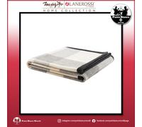 Coperta plaid double face in lana e alpaca Marzotto Lanerossi Abete