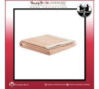 Coperta plaid double face in pura lana merinos Marzotto Lanerossi Afrodite