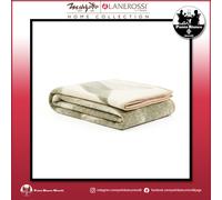Coperta plaid double face in pura lana vergine Marzotto Lanerossi Antelao
