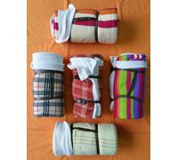 COPERTA PLAID IN PILE CALDA E MORBIDA INVERNALE PER LETTO SINGOLO 160X210CM