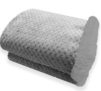 Coperta Plaid in Pile Sherpa Invernale Doppio Strato Agnellato Copriletto Divano