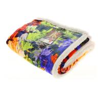 Coperta Plaid Invernale di Pile Biancaluna Miss Terry morbida 125x150 cm