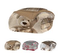 Coperta Plaid Letto Inverno Pesante Pile Pile Divano Agnellato SHERPA Flanella