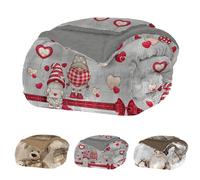Coperta Plaid Letto Inverno Pesante Pile Pile Divano Agnellato SHERPA Flanella