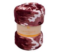 Coperta plaid pile calda morbida invernale letto matrimoniale Laura Biagiotti