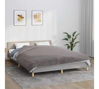 Coperta Ponderata con Copertura Grigio 200x225 cm 13 kg Tessuto