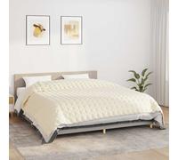 Coperta Ponderata Crema Chiaro 220x260 cm 11 kg Tessuto