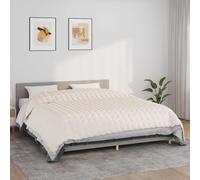 Coperta Ponderata Crema Chiaro 235x290 cm 15 kg Tessuto