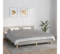 Coperta Ponderata Grigia 155x220 cm 11 kg Tessuto