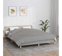 Coperta Ponderata Grigia 200x220 cm 13 kg Tessuto