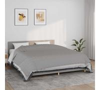 Coperta Ponderata Grigia 220x260 cm 15 kg Tessuto