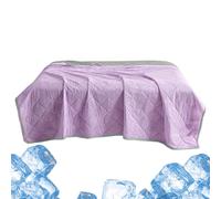 Coperta Rinfrescante Plaid Reversibile, Copriletto Confortevole
