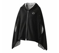 Coperta Riscaldante da Indossare USB Poncho con Cappuccio e Cerniera | Coperta Riscaldante USB Termica con Cerniera Coperta Indossabile Termocoperta Singola Morbida Calda Comoda Leggera
