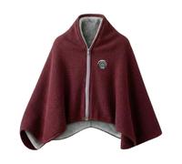 Coperta Riscaldante da Indossare USB Poncho con Cappuccio e Cerniera | Coperta Riscaldante USB Termica con Cerniera Coperta Indossabile Termocoperta Singola Morbida Calda Comoda Leggera